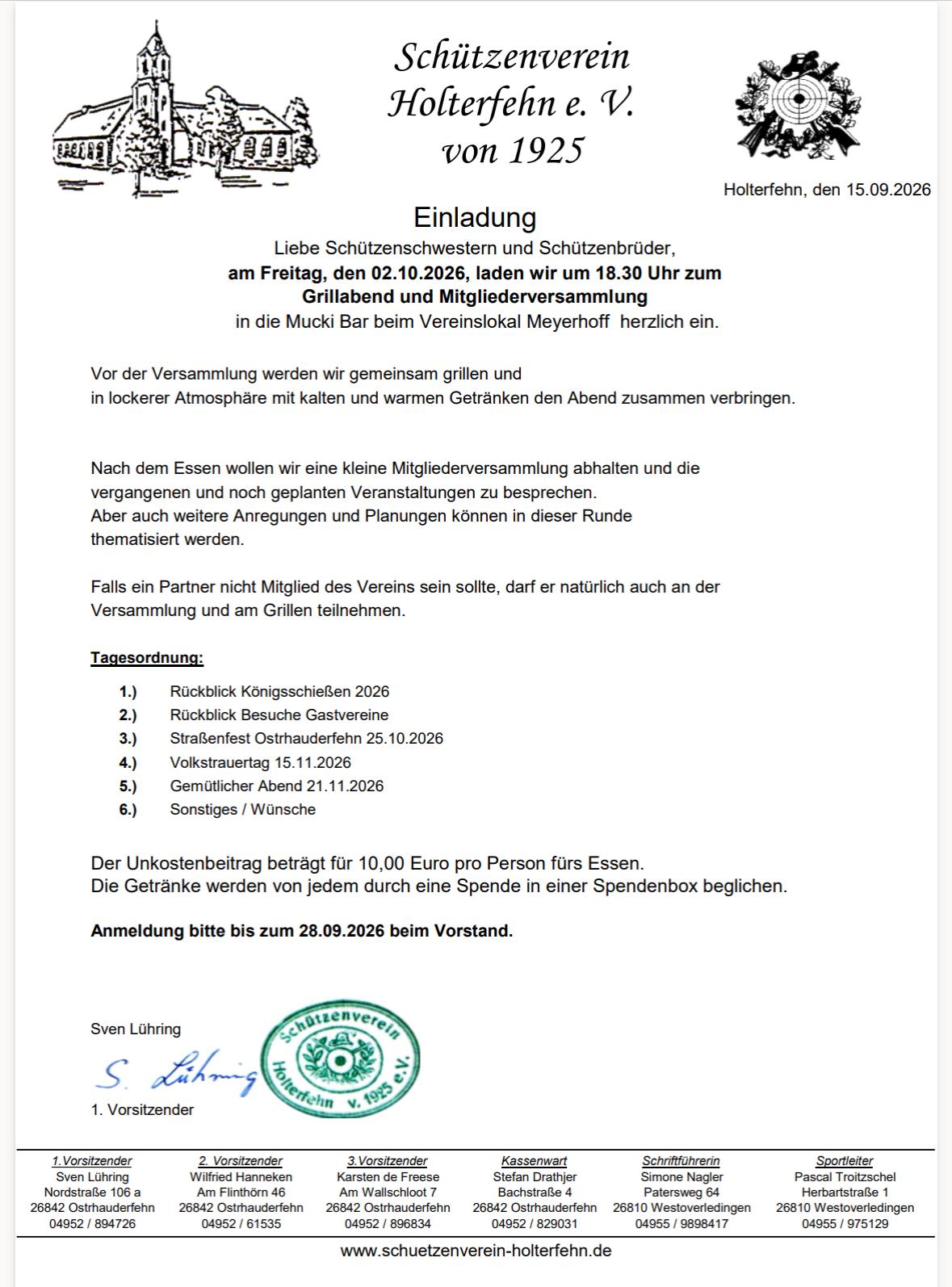 You are currently viewing Einladung