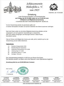 Read more about the article Einladung